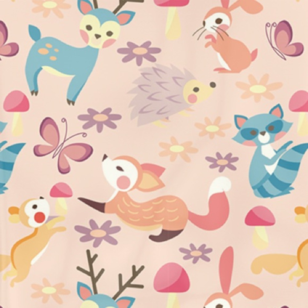 CLEARANCE 50 10X13 Woodland Critters BUNNIES, Poly Mailers Butterflies, Deer - Picture 9 of 9